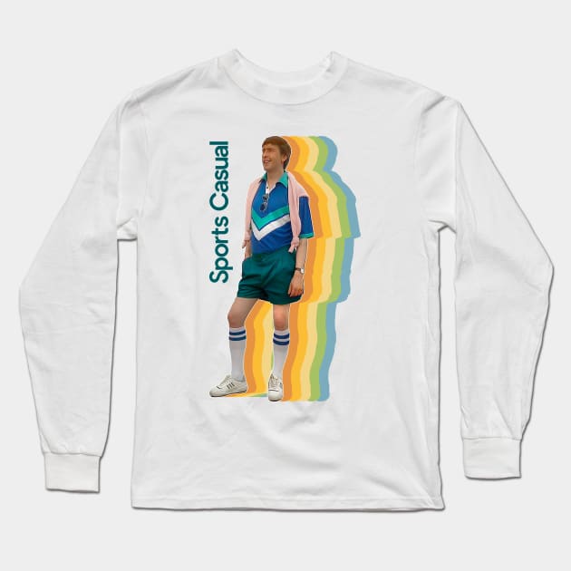 Alan Partridge / Sports Casual Long Sleeve T-Shirt by DankFutura